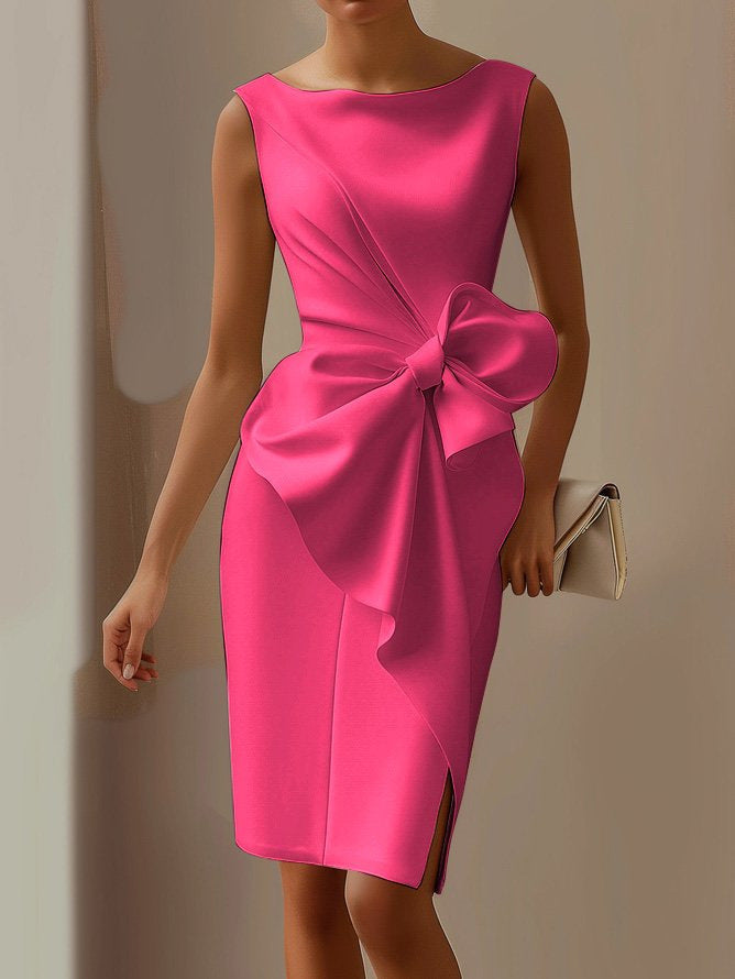 Cordelia | Bow Detail Midi Dress