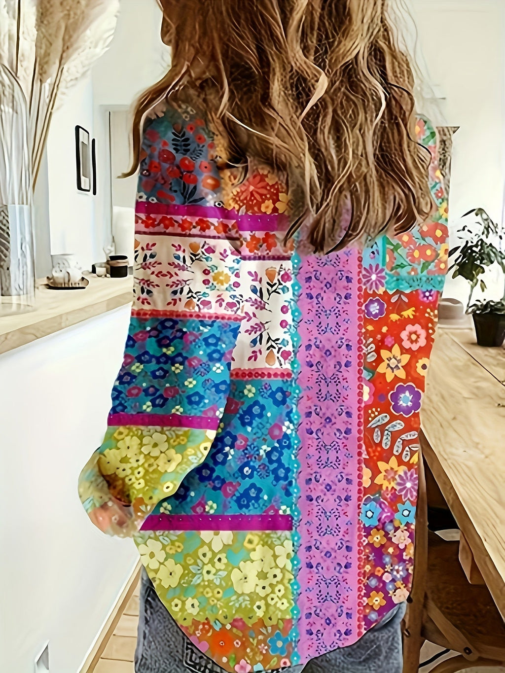 Dora | Printed Long Sleeve Casual Shirt for Women