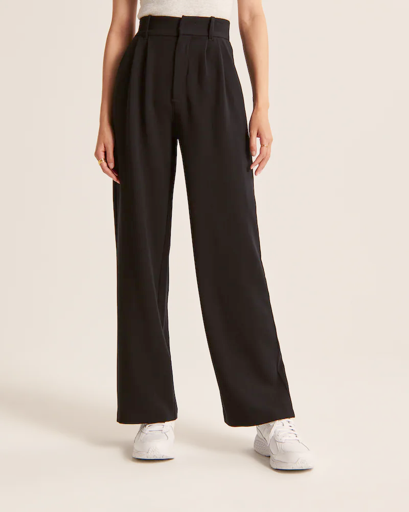 Theodora | Linen Wide-Leg Trousers for Women
