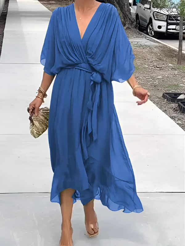 Gaia | Wrap Maxi Dress