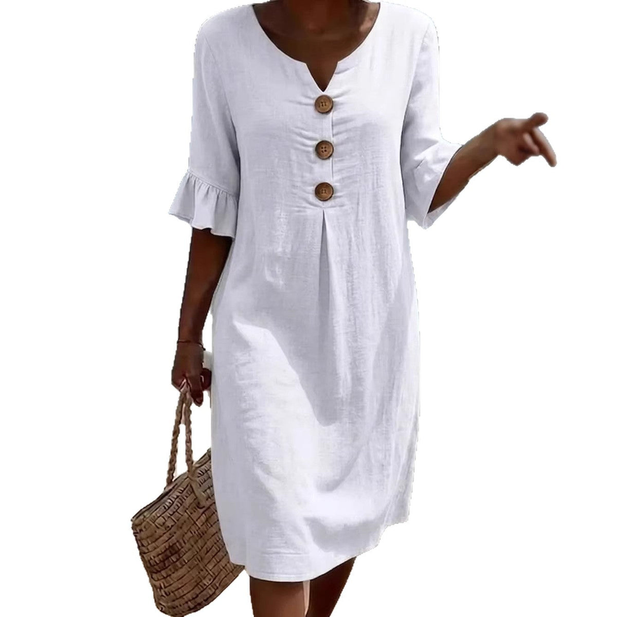 Beatrice | Cotton Mini Dress