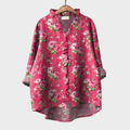Tara | Elegant Linen Summer Blouse for Women