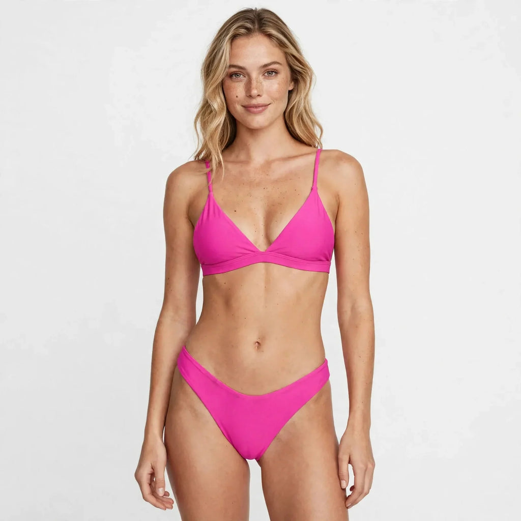 Tilly | Triangle Bikini Set with Adjustable Straps