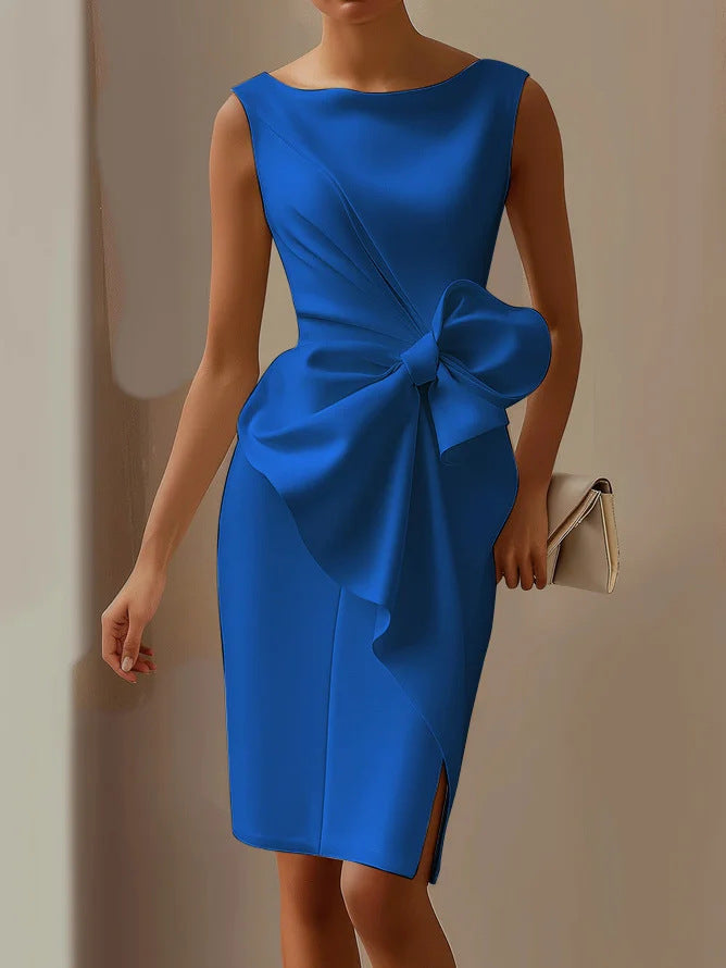 Cordelia | Bow Detail Midi Dress