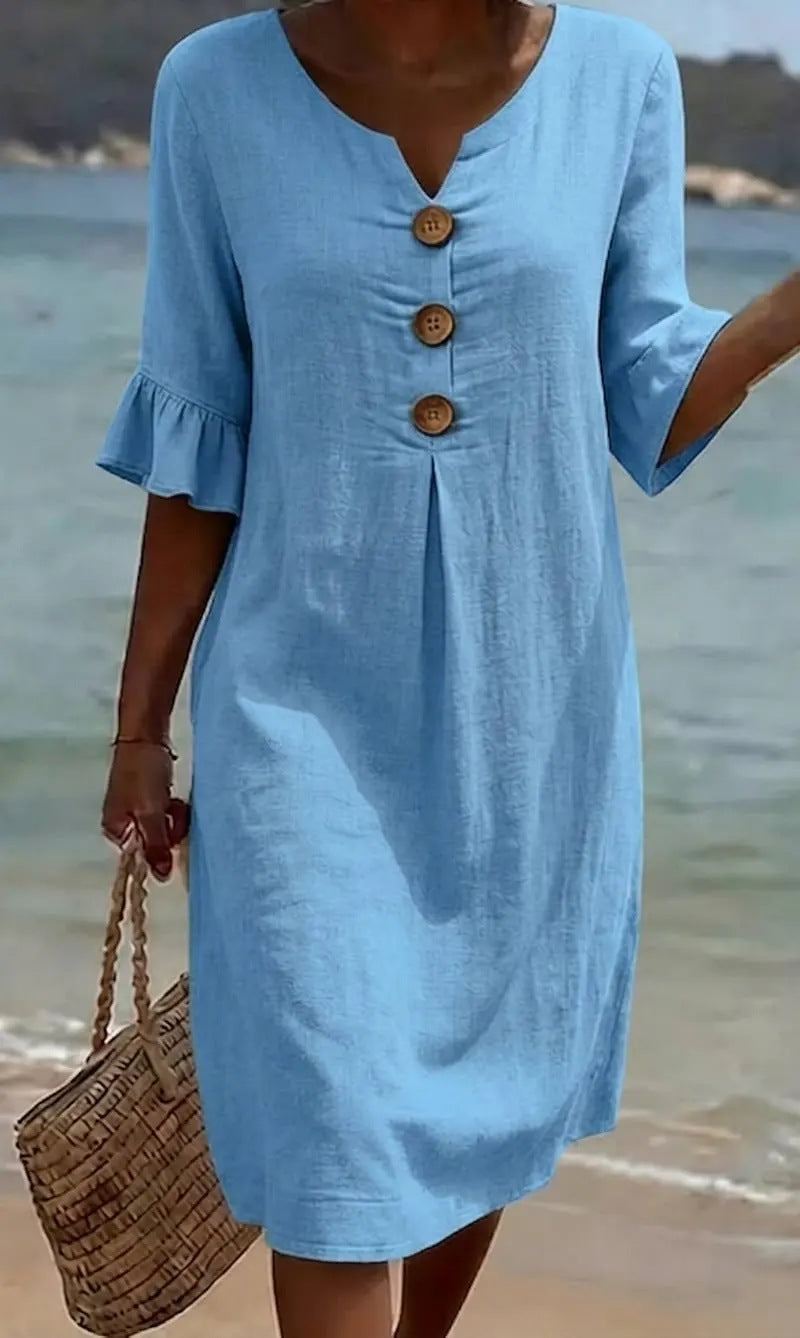 Beatrice | Cotton Mini Dress