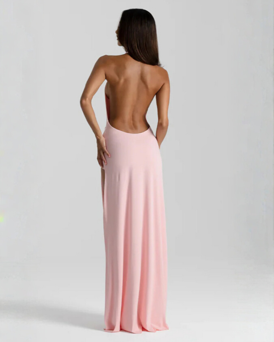 Stella | Backless Maxi Dress