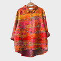 Catherine | Elegant Linen Summer Blouse for Women