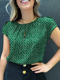 Emilienne | Elegant Polka Dot Everyday Blouse for Women