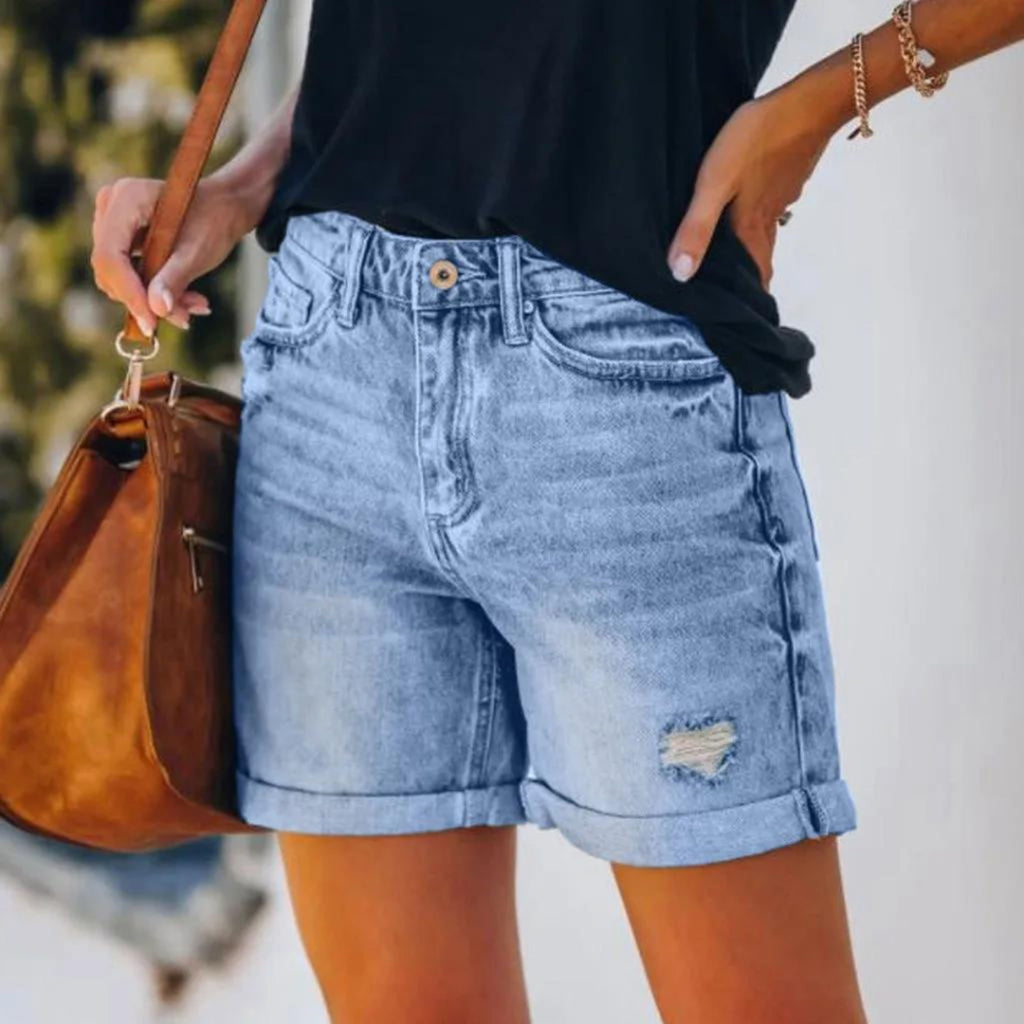 Adele | Tailored Linen Shorts for Women