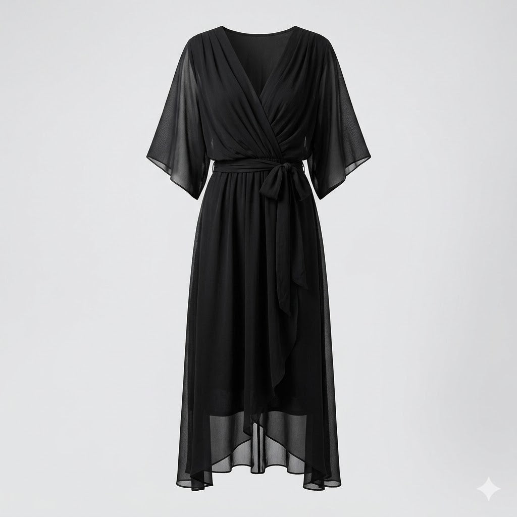 Gaia | Wrap Maxi Dress