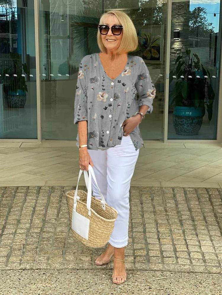 Sherry | Floral Top for Women