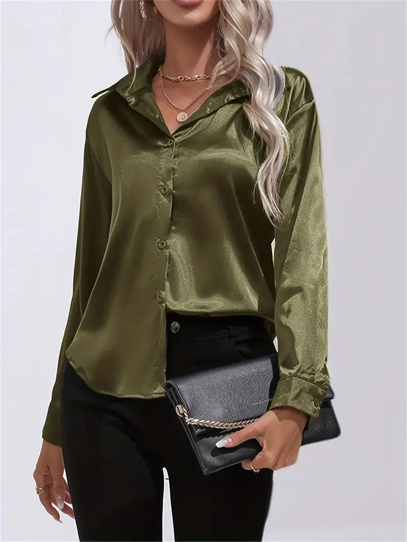 Maura | Satin Top for Women