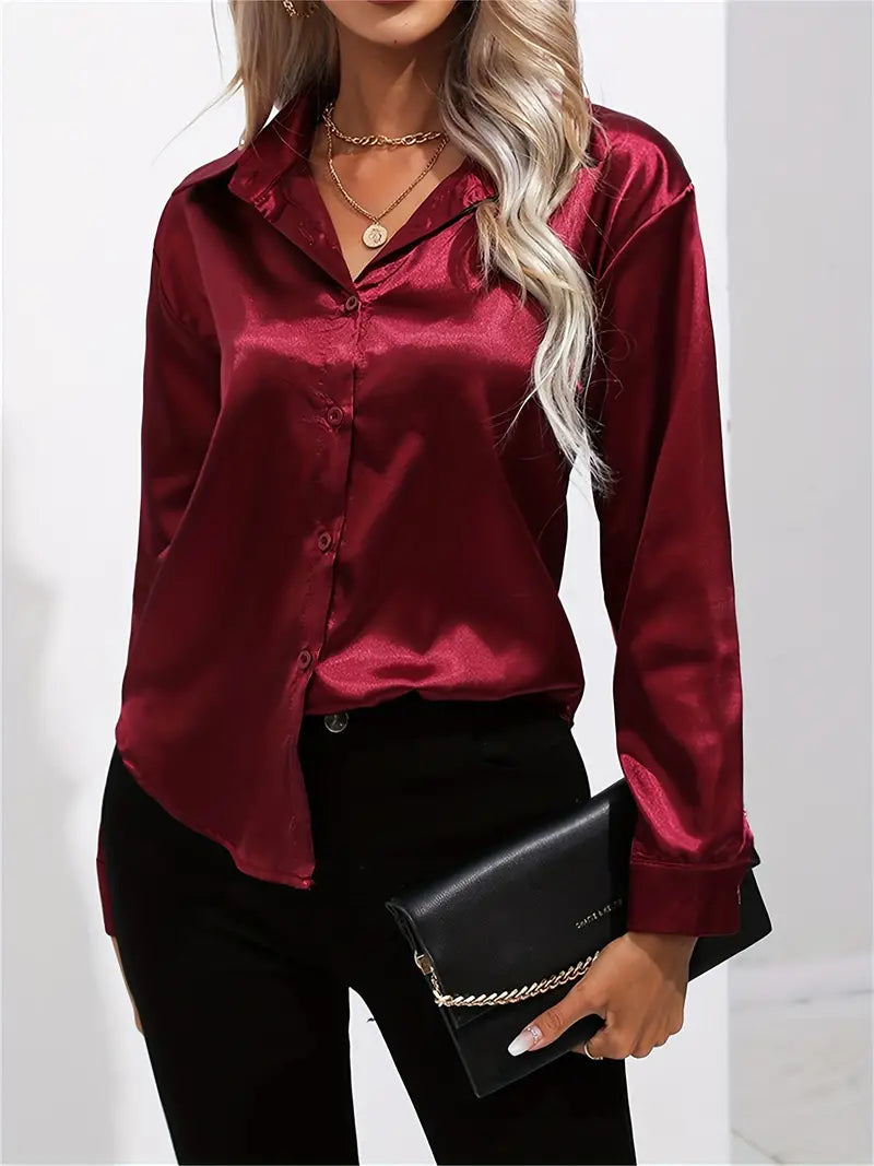 Maura | Satin Top for Women