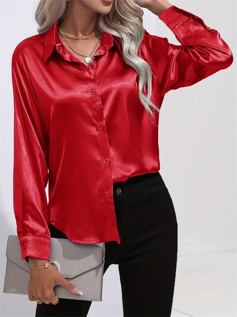 Maura | Satin Top for Women