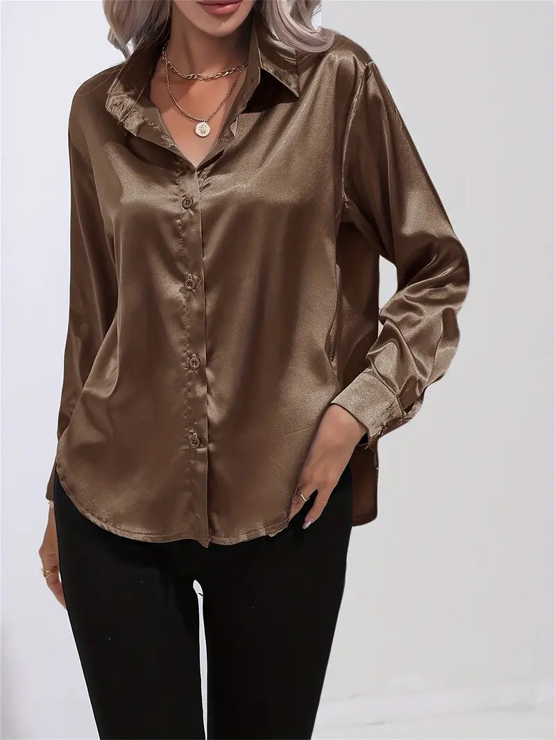 Maura | Satin Top for Women