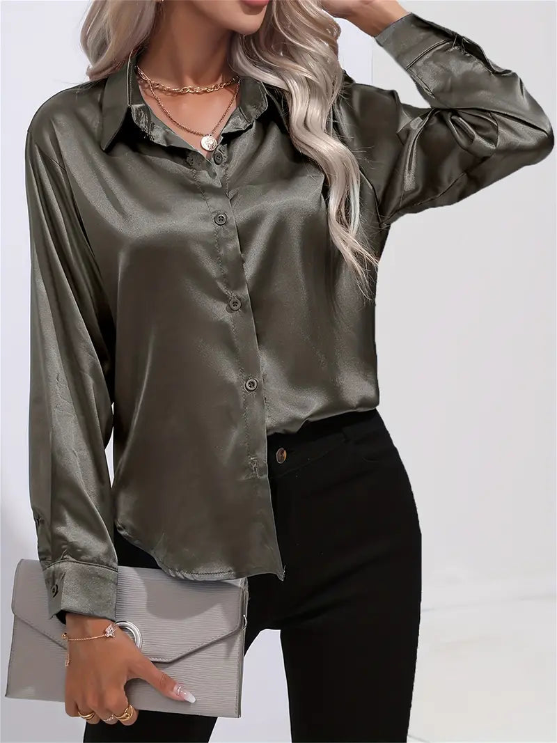 Maura | Satin Top for Women