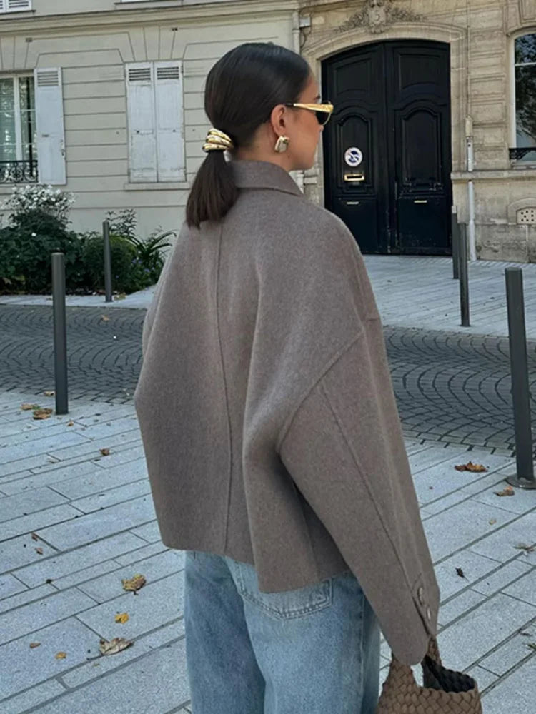 Wren | Short Wool Coat for Women