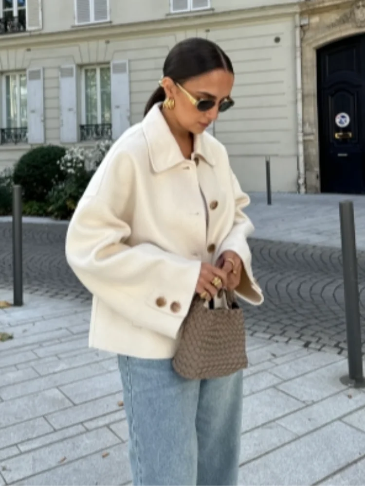 Wren | Short Wool Coat for Women