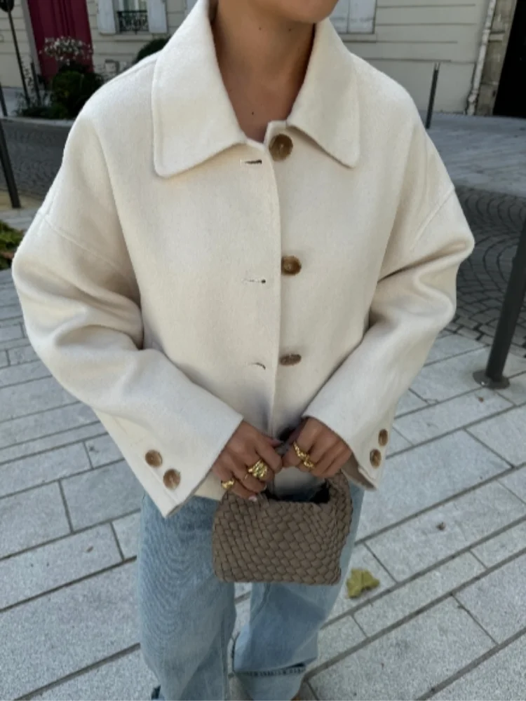 Wren | Short Wool Coat for Women