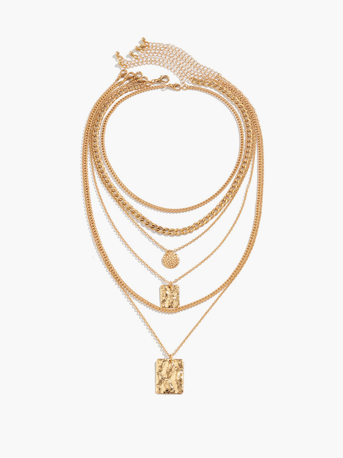 Thea | Layered Gold Chain Necklace