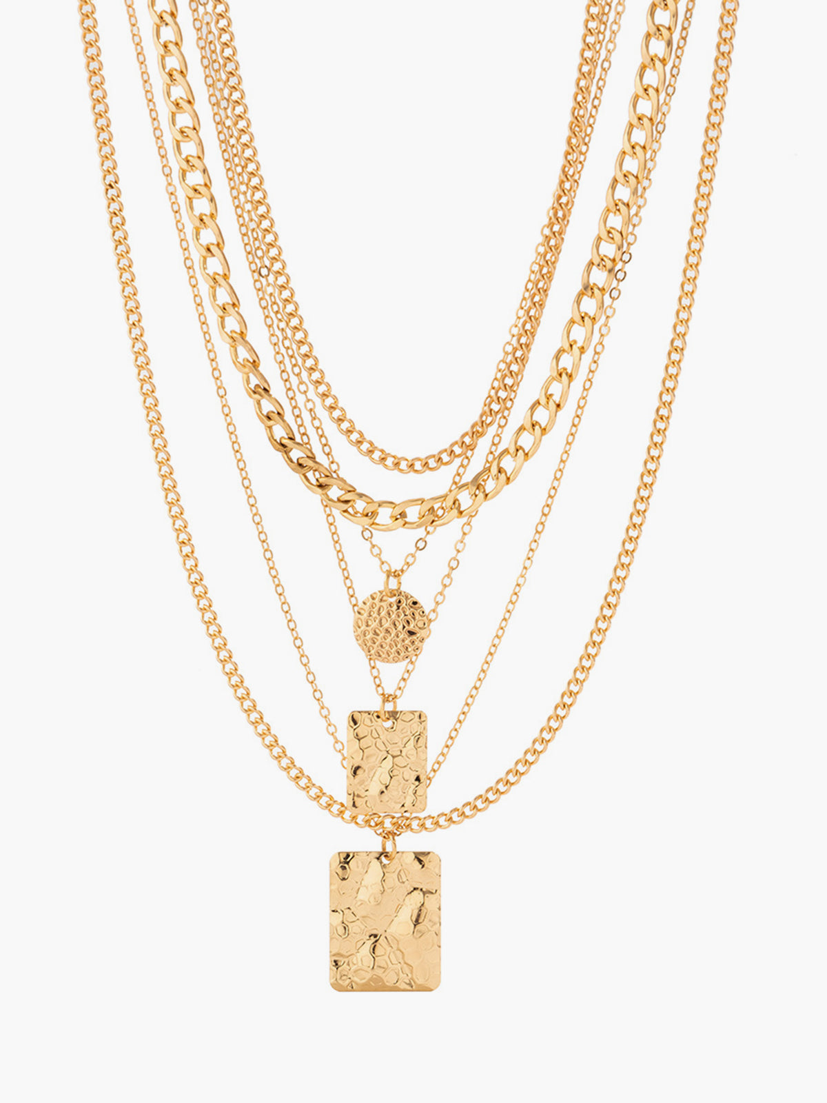 Thea | Layered Gold Chain Necklace