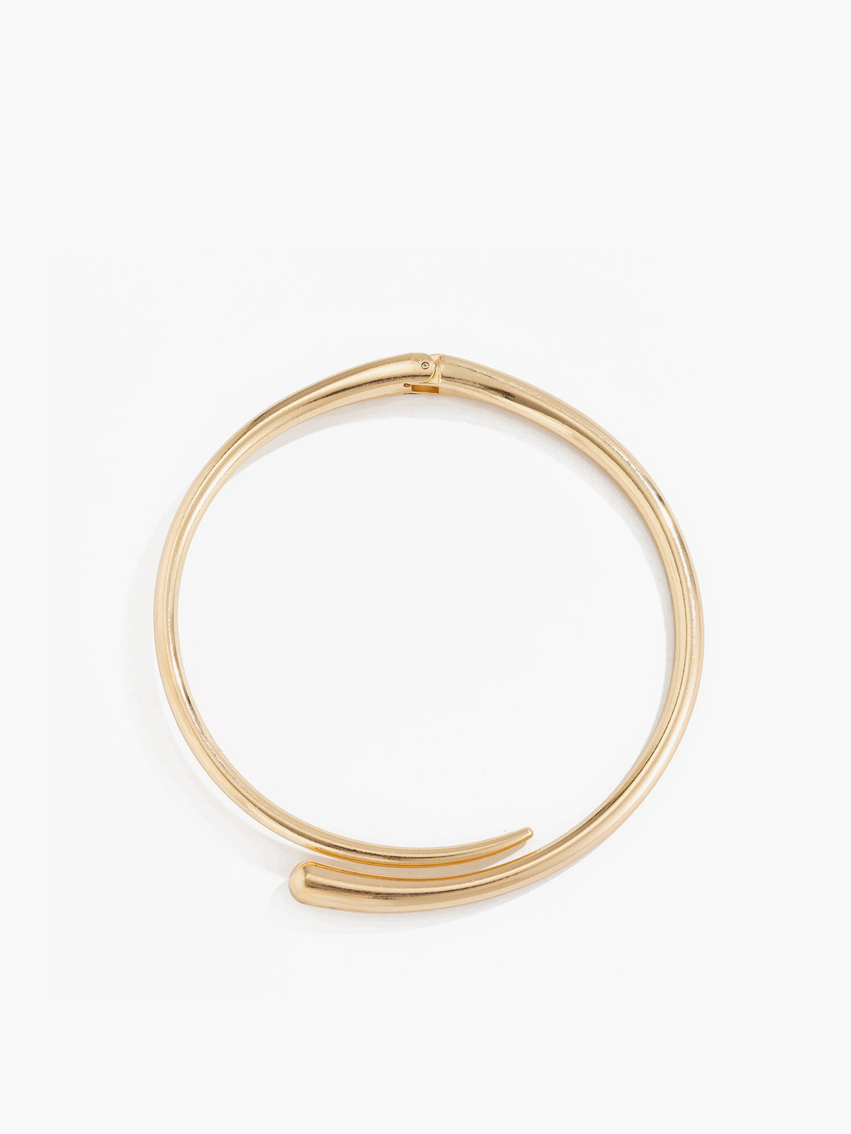 Gwenaelle | Sculptural Gold Open Choker Necklace