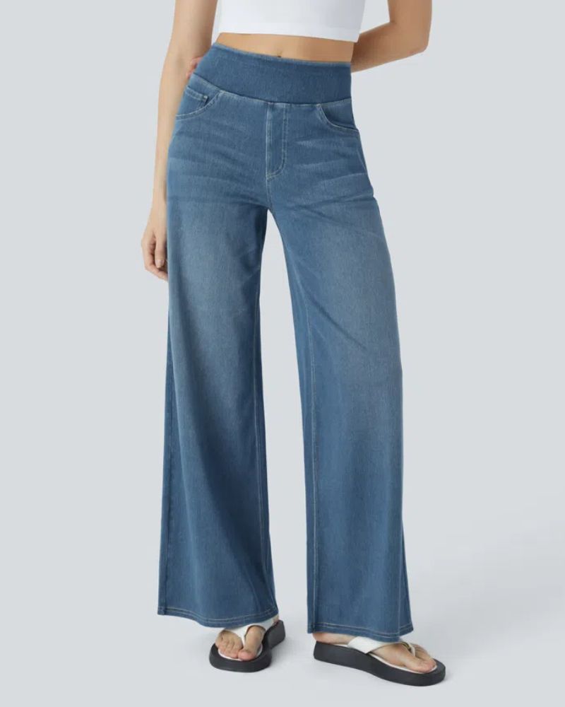 Lucie | Wide-Leg Comfort Jeans for Women