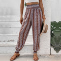 Perrine | Printed Lantern Trousers for Women