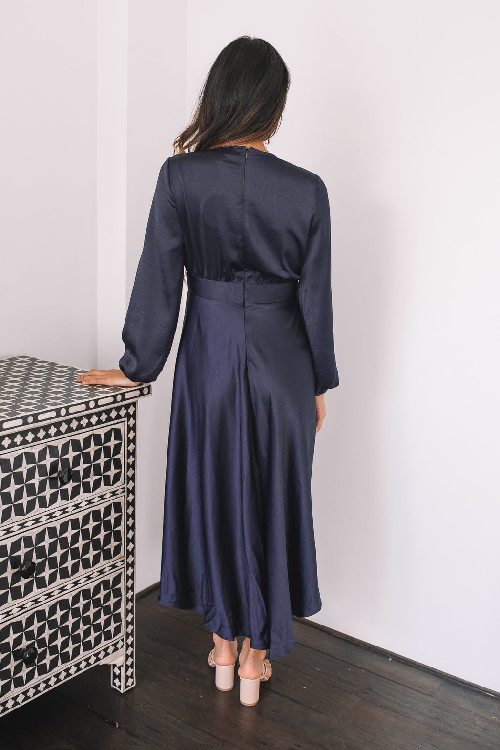 Paola | Navy Formal Maxi Dress