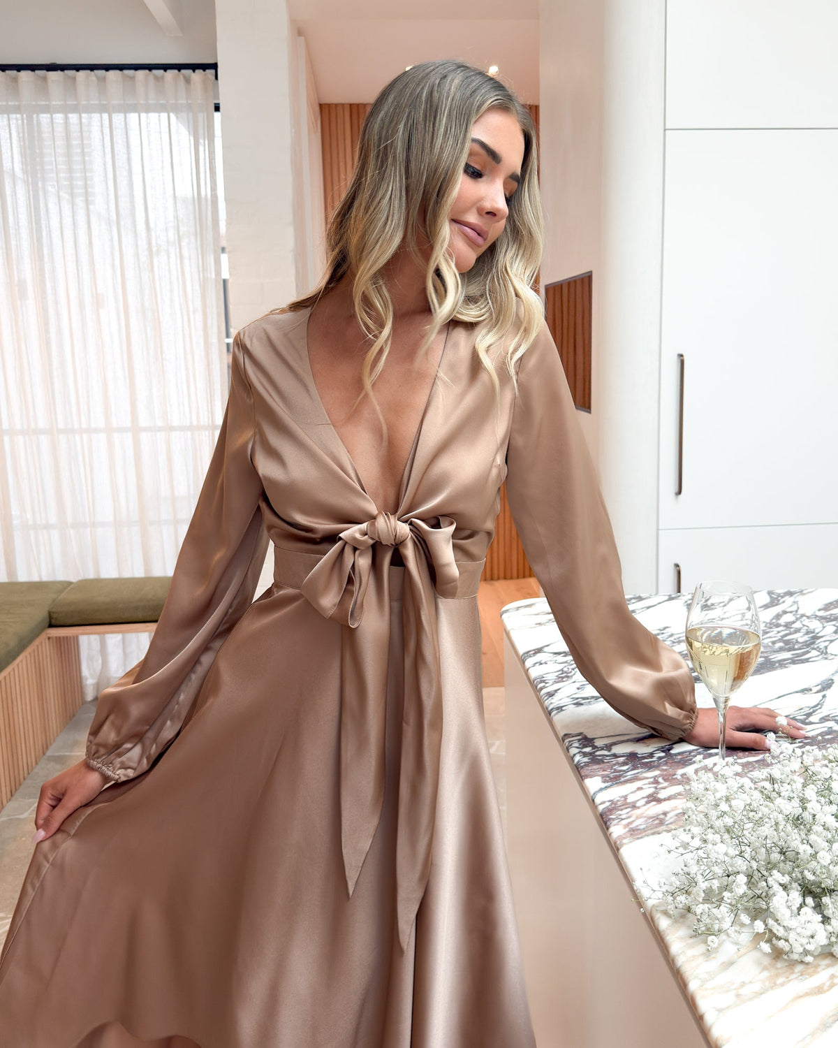 Rossana | Rust Formal Dress