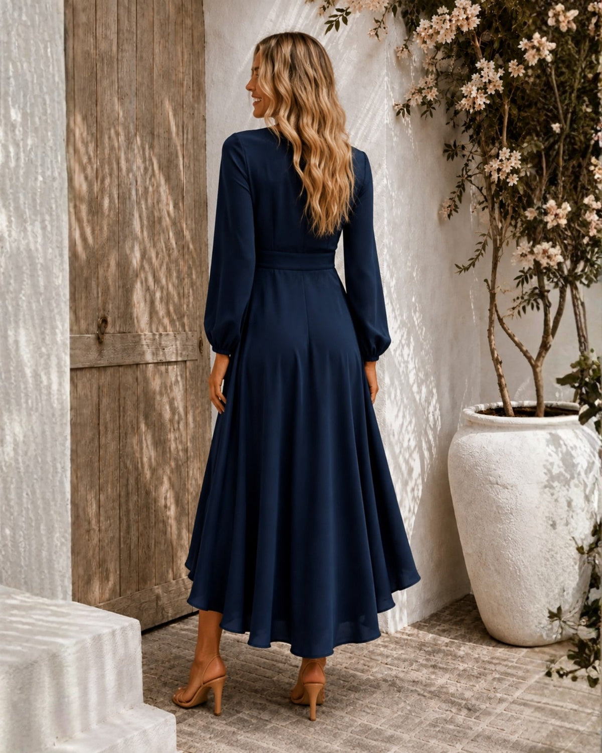 Paola | Navy Formal Maxi Dress