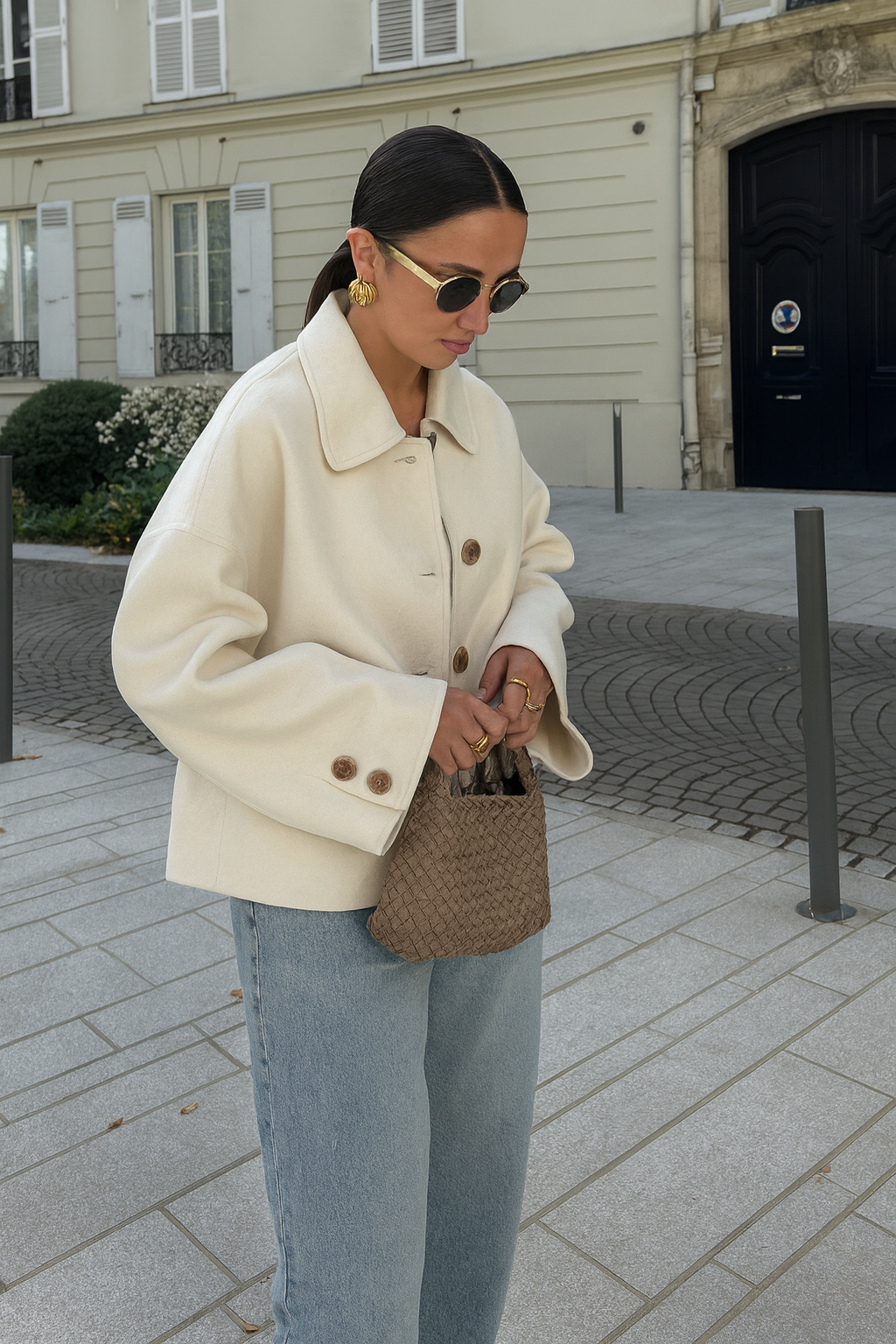 Wren | Short Wool Coat for Women
