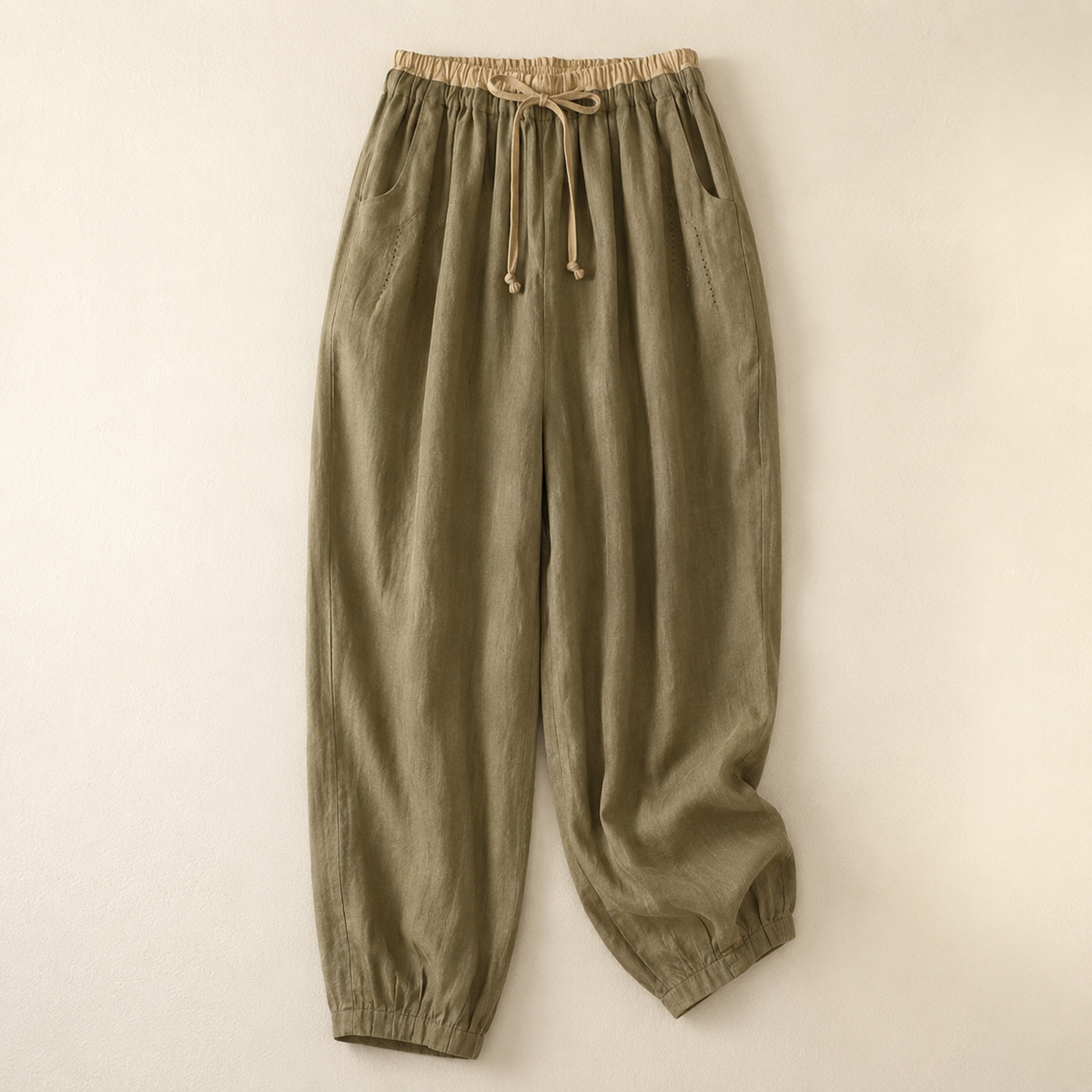 Fatima | Cropped Wide-Leg Trousers for Women