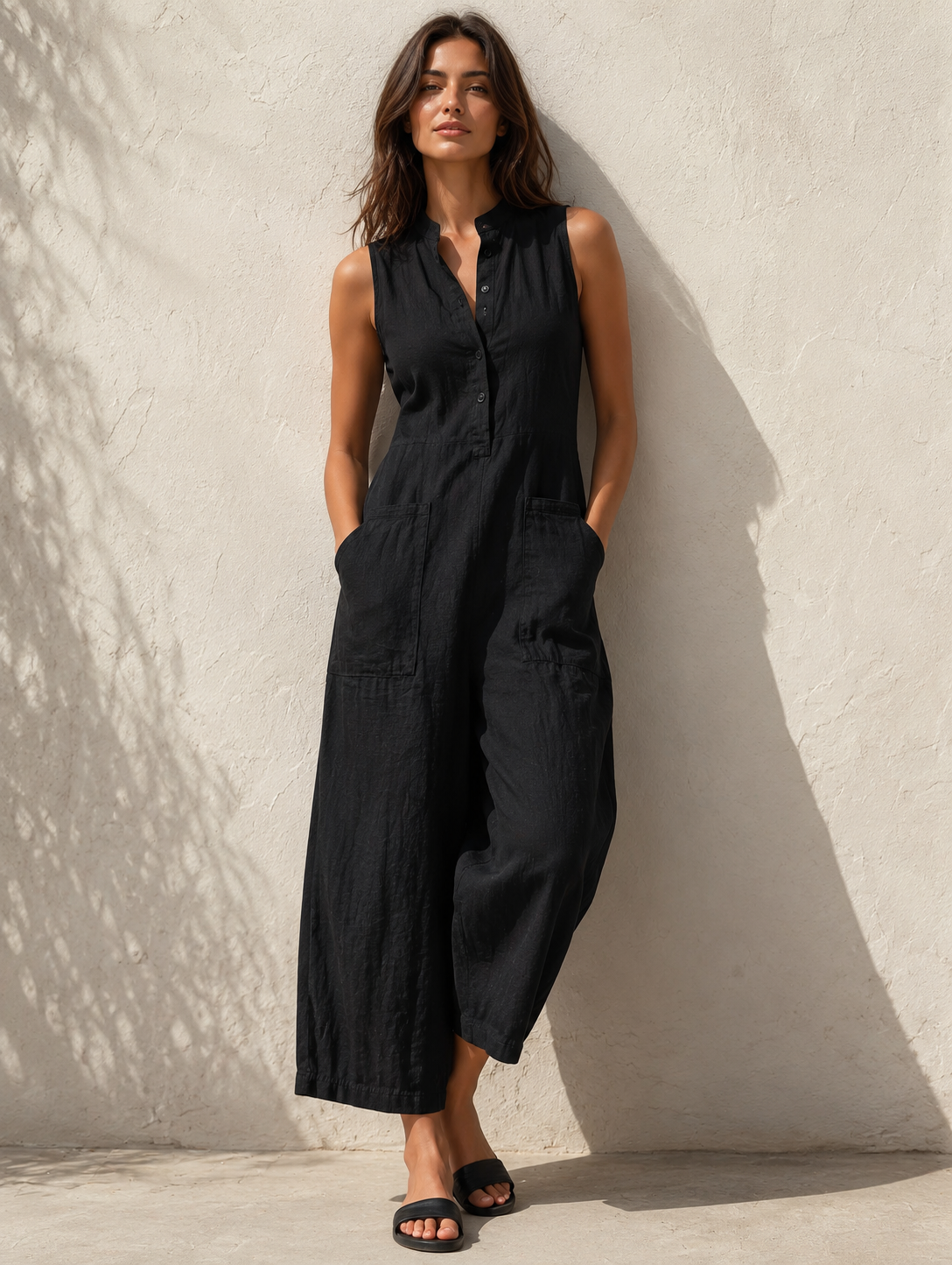 Evangelia | Wide-Leg Jumpsuit for Women