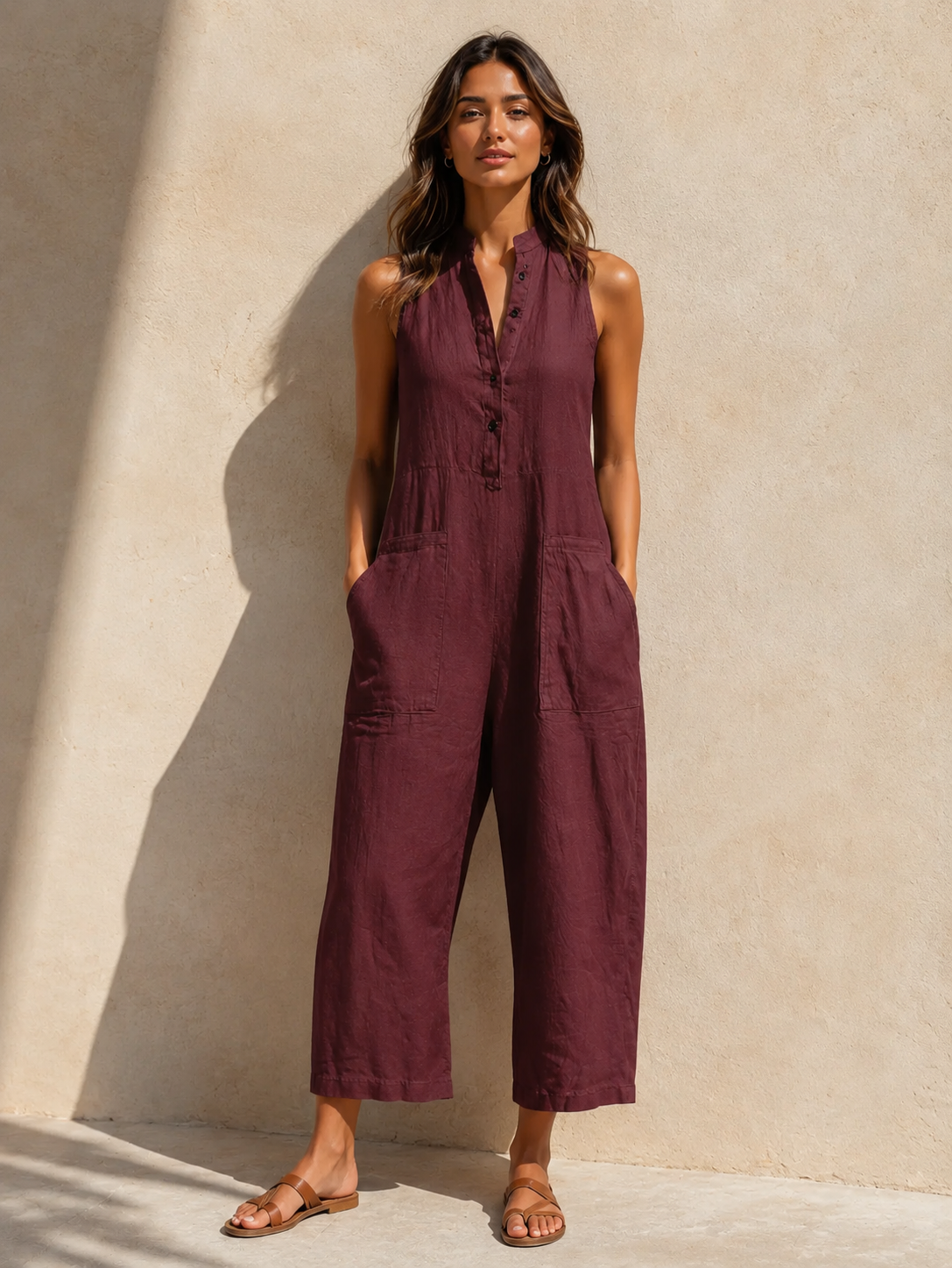 Evangelia | Wide-Leg Jumpsuit for Women
