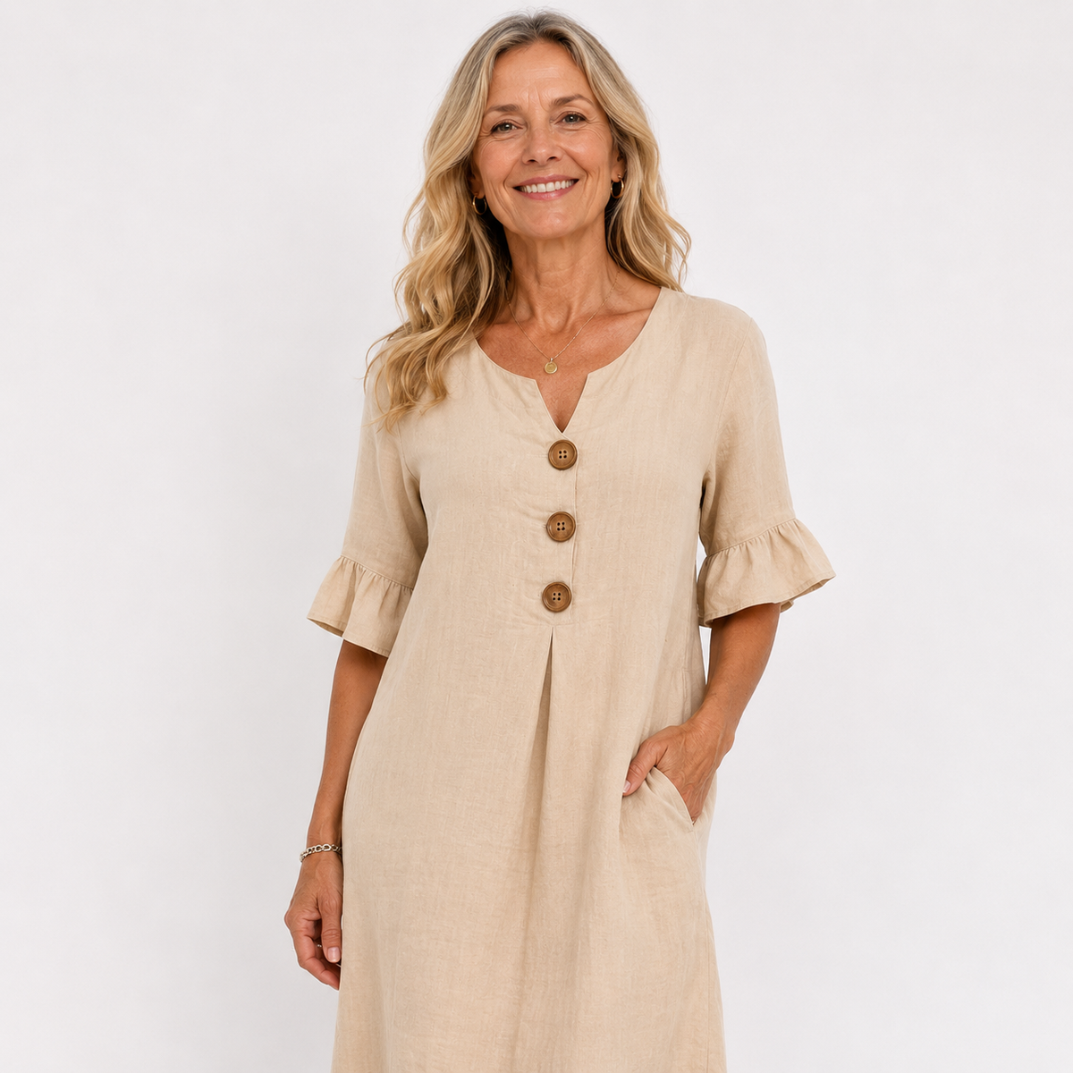 Beatrice | Cotton Mini Dress