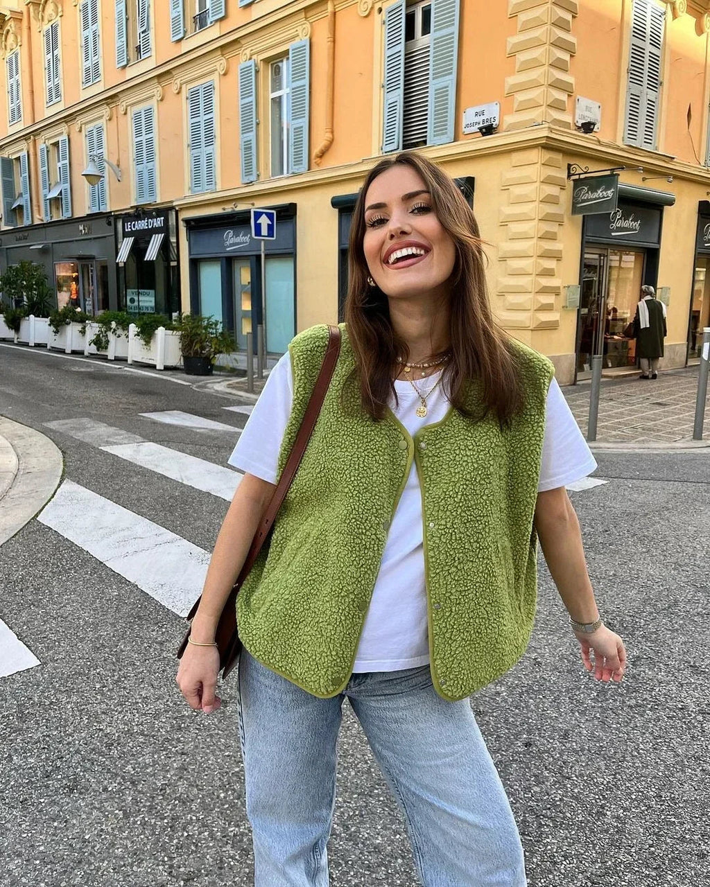 Cleo | Fleece Vest for Women