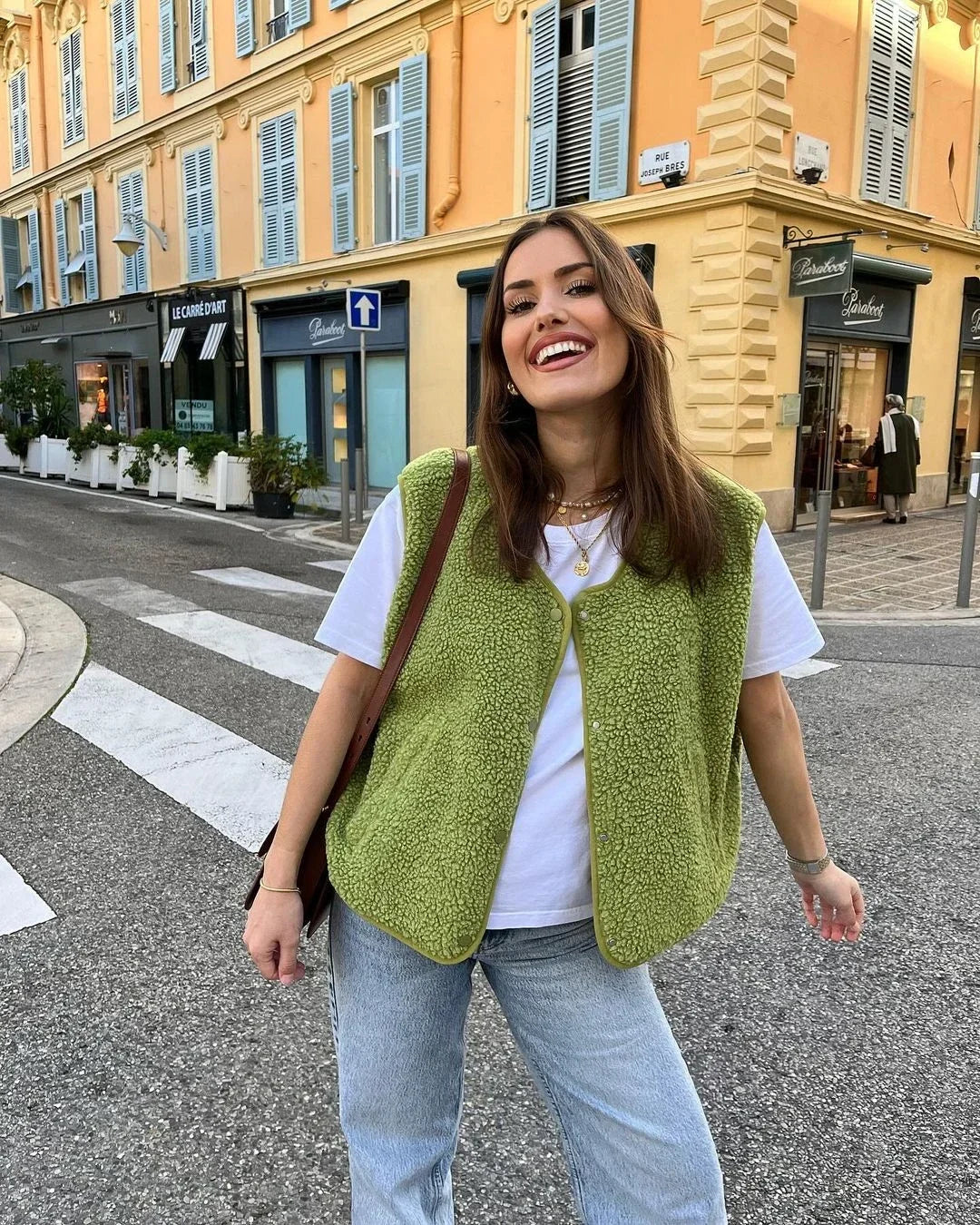 Cleo | Fleece Vest for Women
