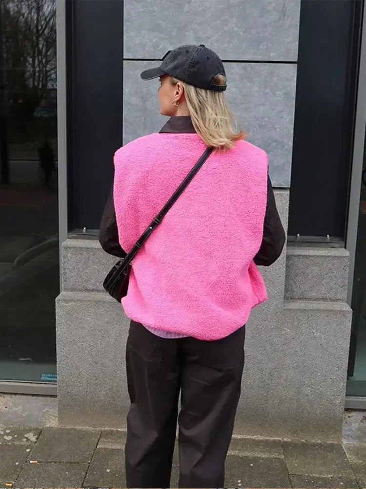 Cleo | Fleece Vest for Women
