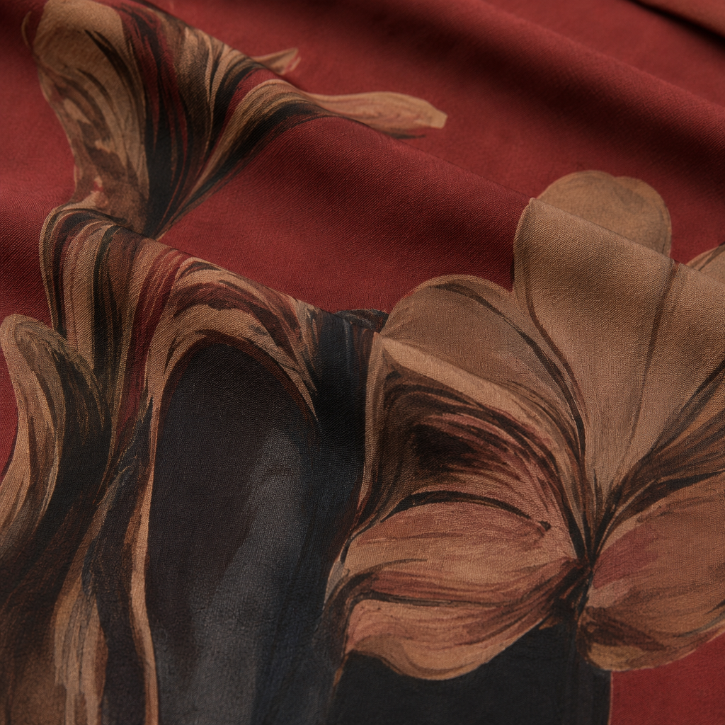 Florenza™ – Floral Maxi Dress and Sheer Voile Coat Set