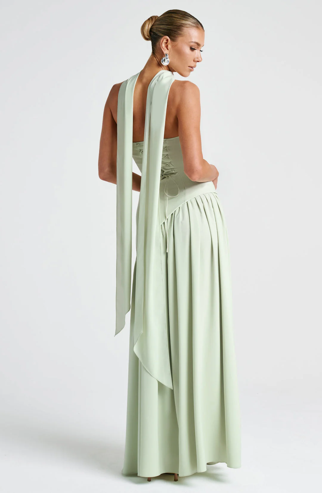 Elena | Strapless Split Maxi Dress
