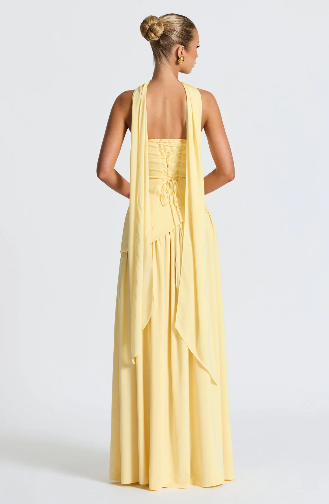 Elena | Strapless Split Maxi Dress