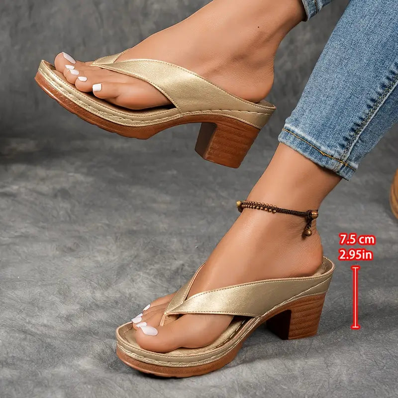 Marilyn | Orthopedic Heeled Slippers