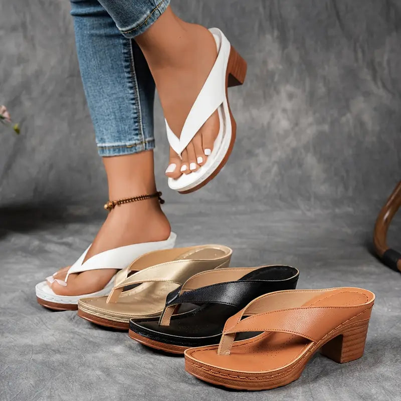 Marilyn | Orthopedic Heeled Slippers