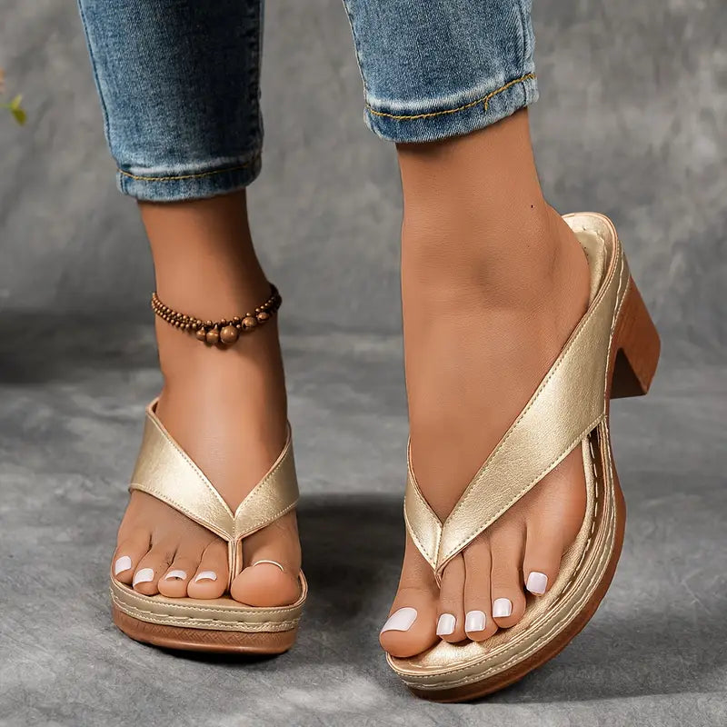 Marilyn | Orthopedic Heeled Slippers