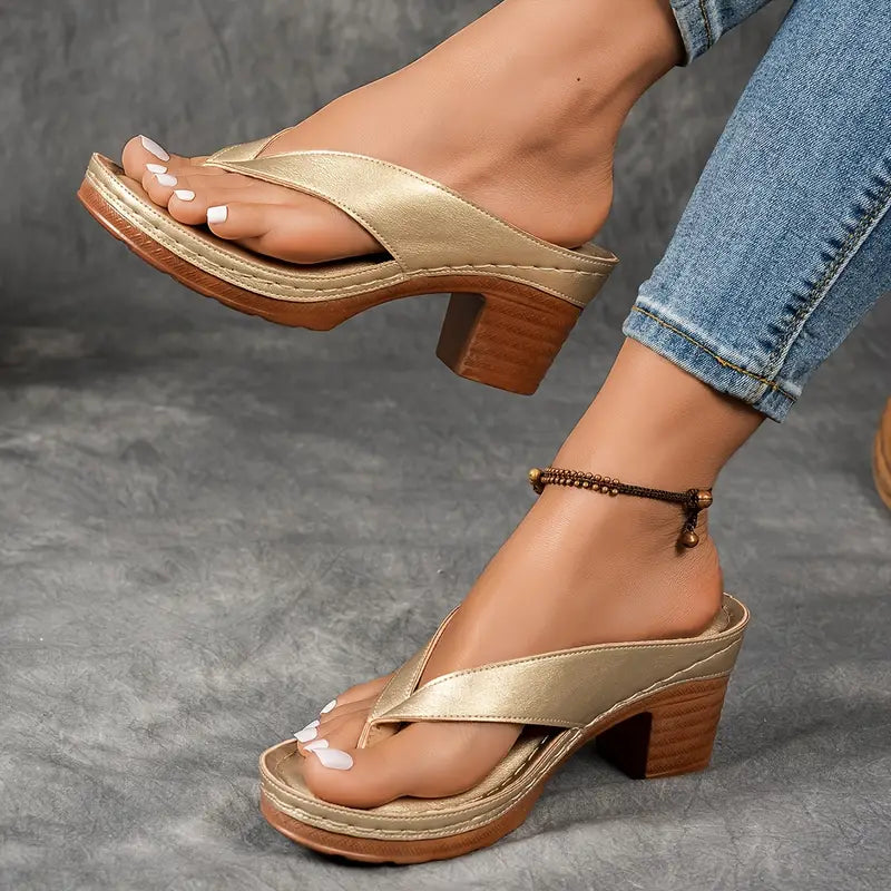 Marilyn | Orthopedic Heeled Slippers