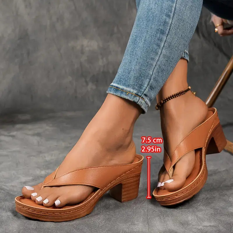 Marilyn | Orthopedic Heeled Slippers