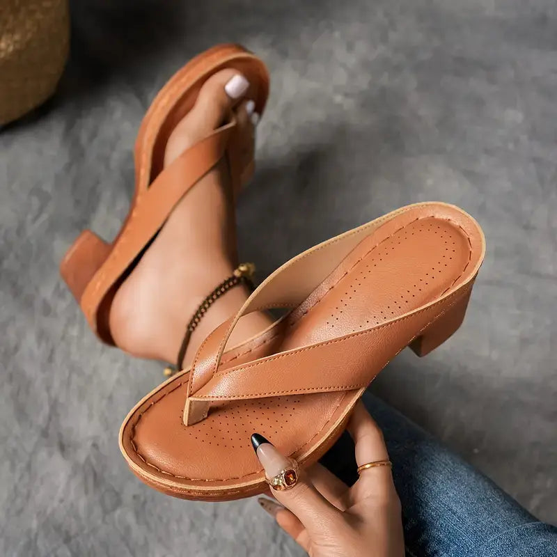 Marilyn | Orthopedic Heeled Slippers