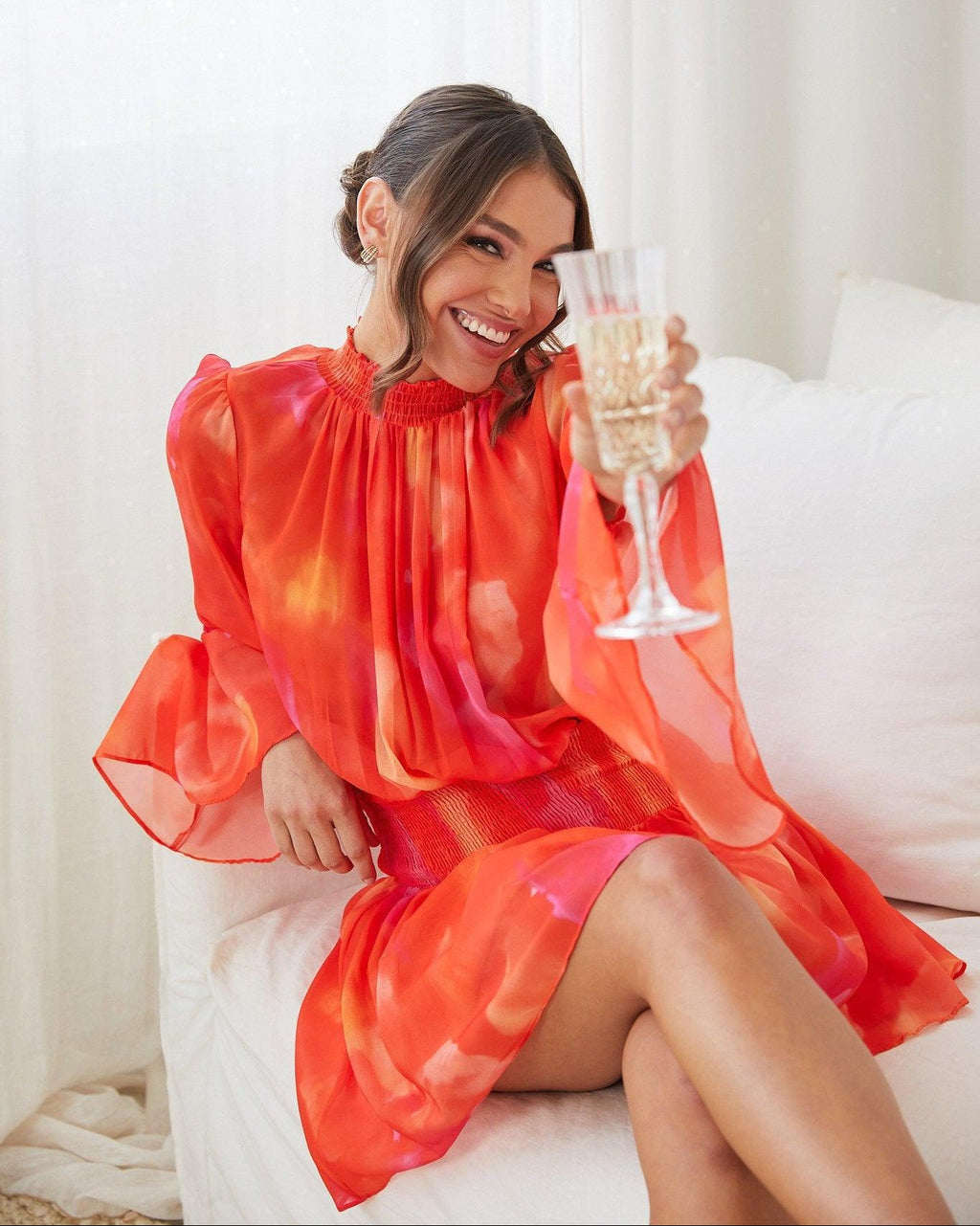 Giulia | Printed Maxi Dress