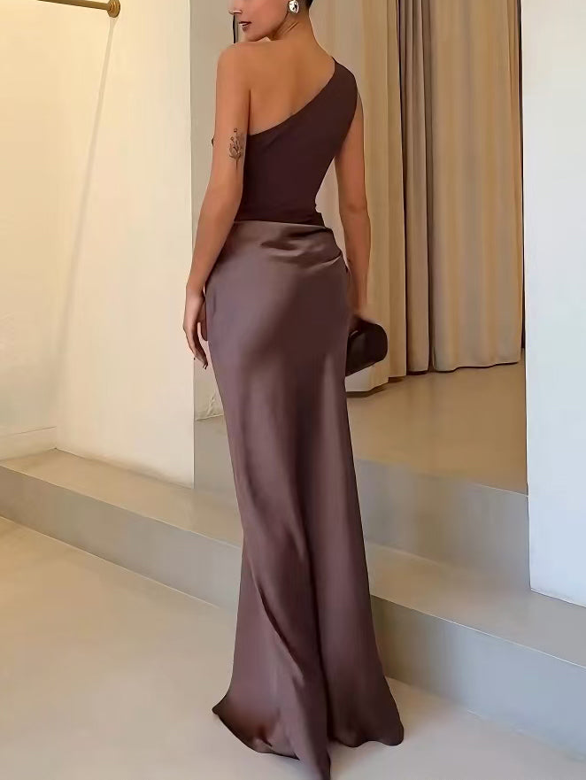 Miranda | One-Shoulder Maxi